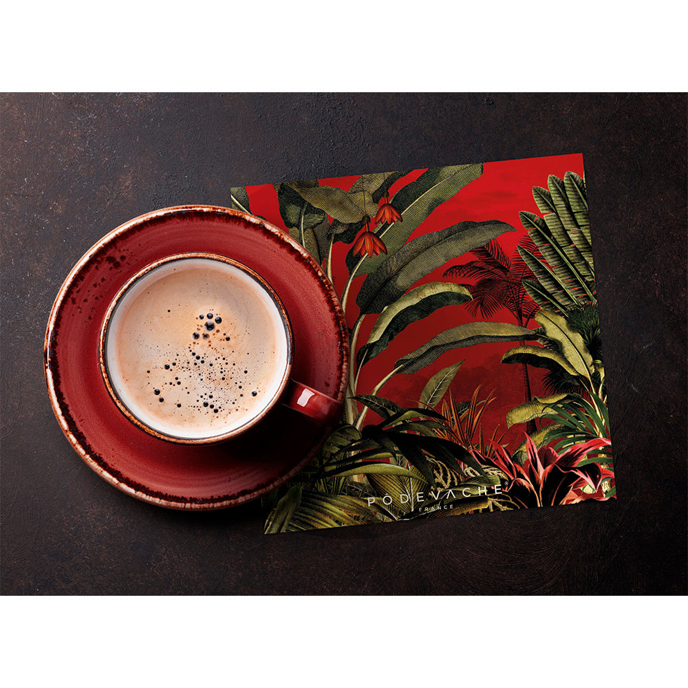 Lot de 6 dessous de verre vinyle Palopo