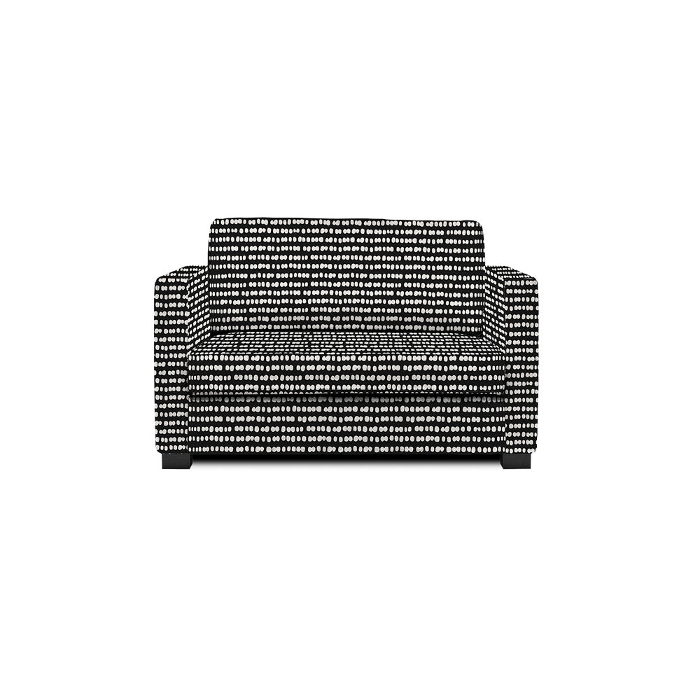 Hossa one-and-a-half-seater velvet armchair