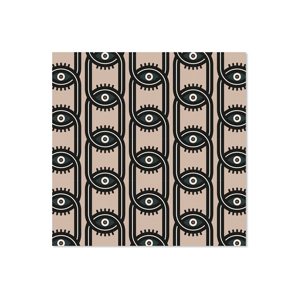 Set of 6 Bambo vinyl coasters