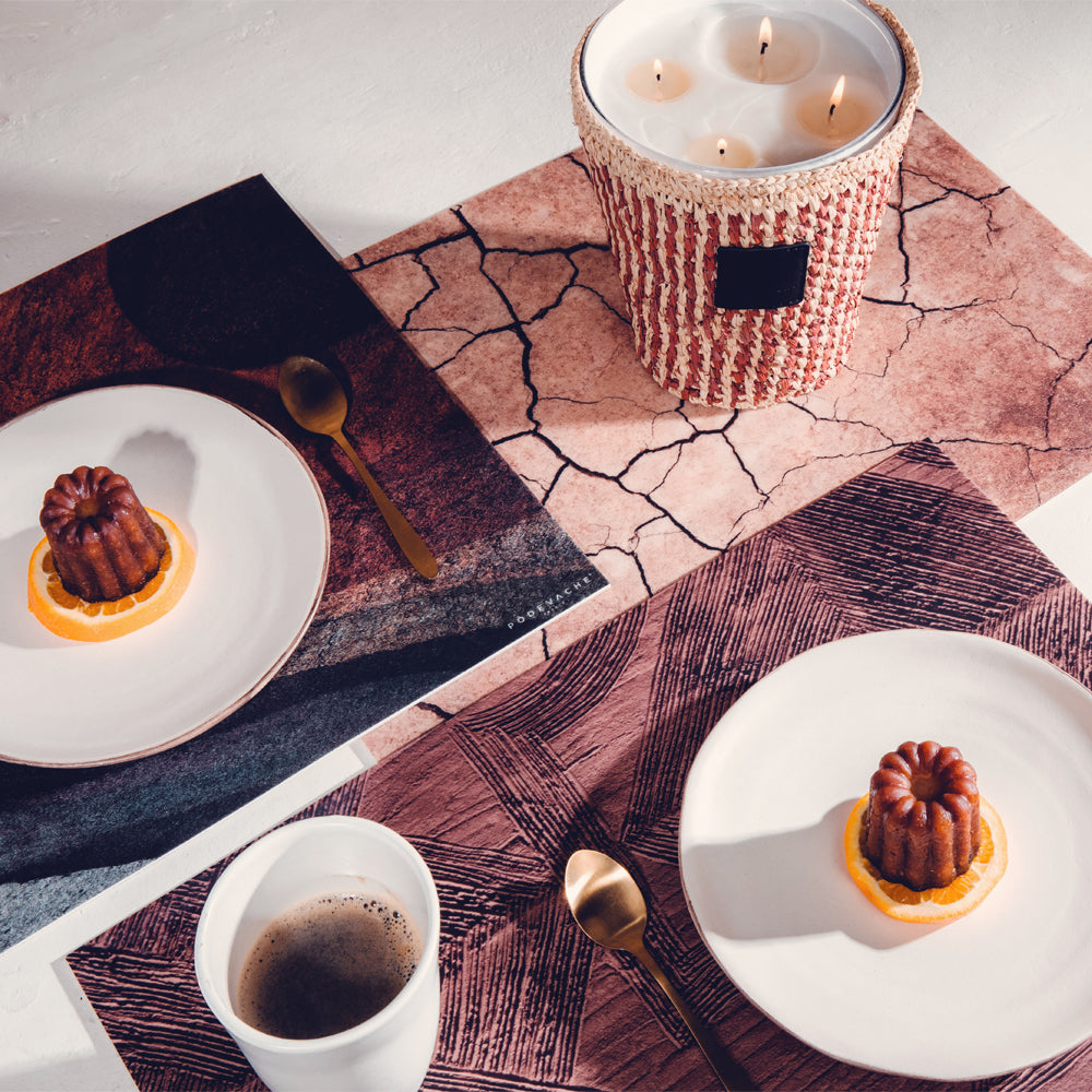 Mantel individual de vinilo Linza