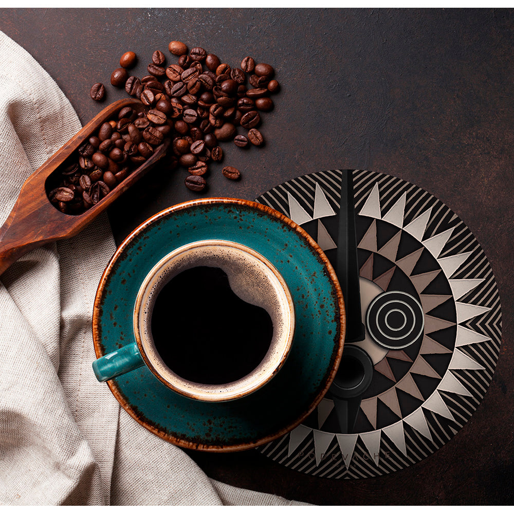 Juego de 6 posavasos de vinilo Tabaka.