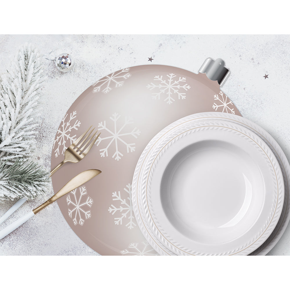 Flake vinyl placemat