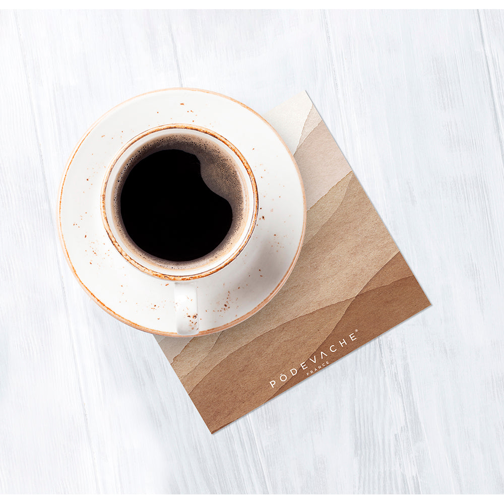 Lot de 6 dessous de verre vinyle Ounas