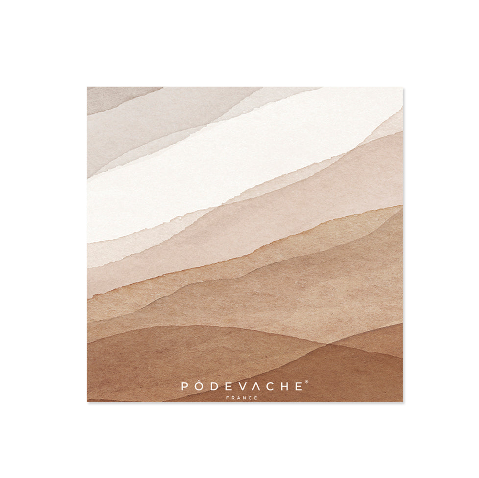 Lot de 6 dessous de verre vinyle Ounas