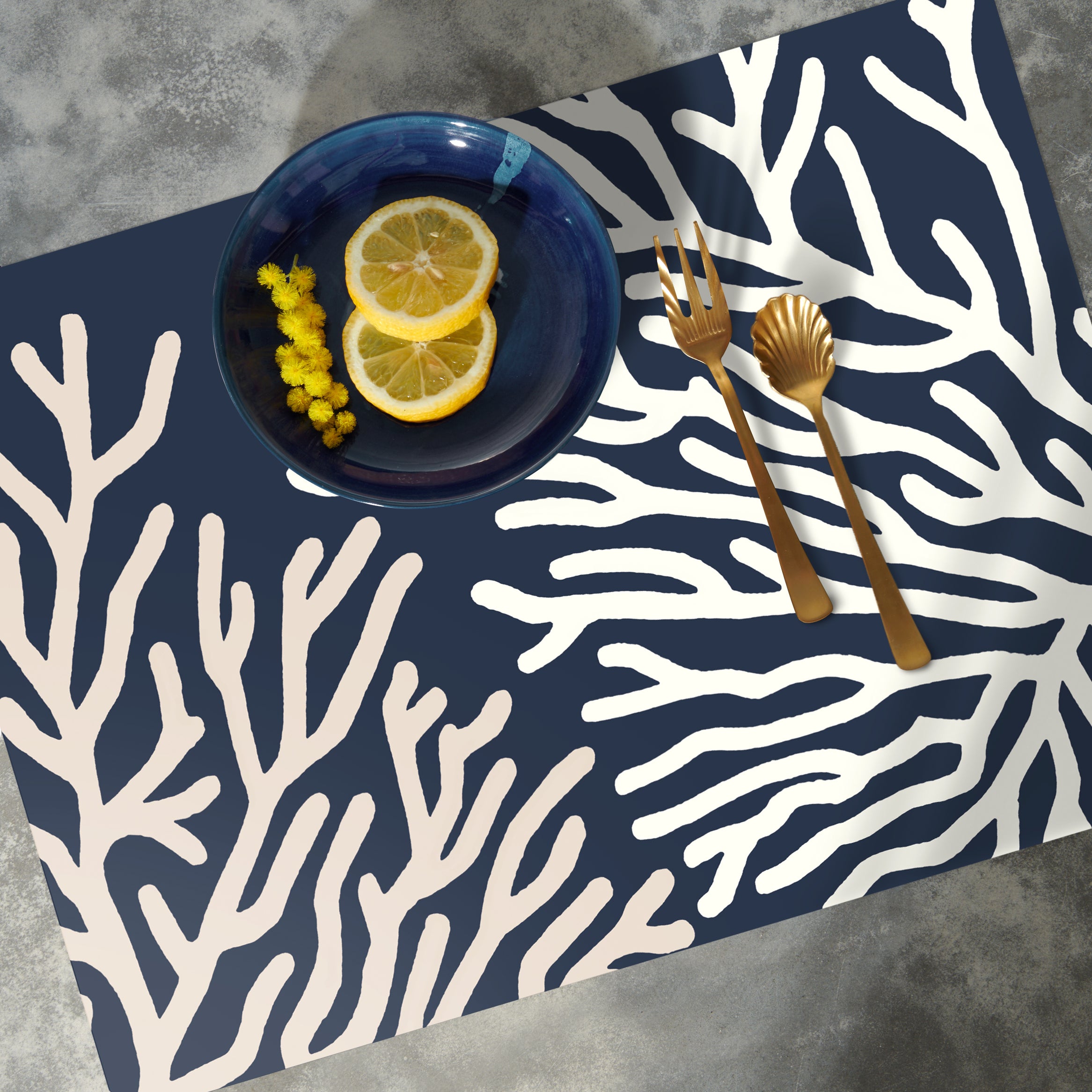 Set de table vinyle Komma