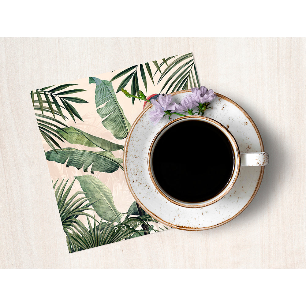 Lot de 6 dessous de verre vinyle Bayano