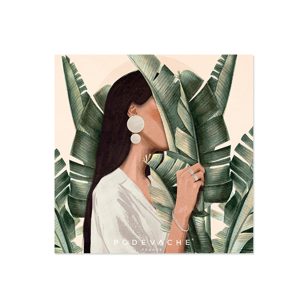 Lot de 6 dessous de verre vinyle Pacora