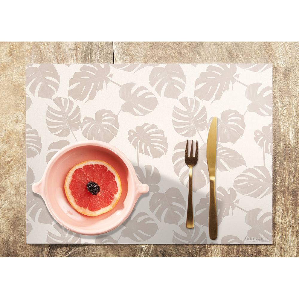 Mantel individual de vinilo Abajo