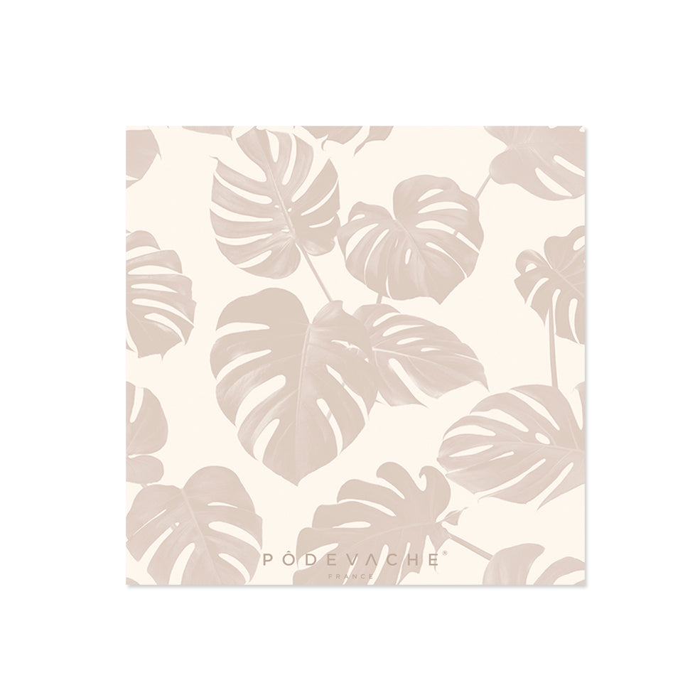 Set of 6 Abajo vinyl coasters