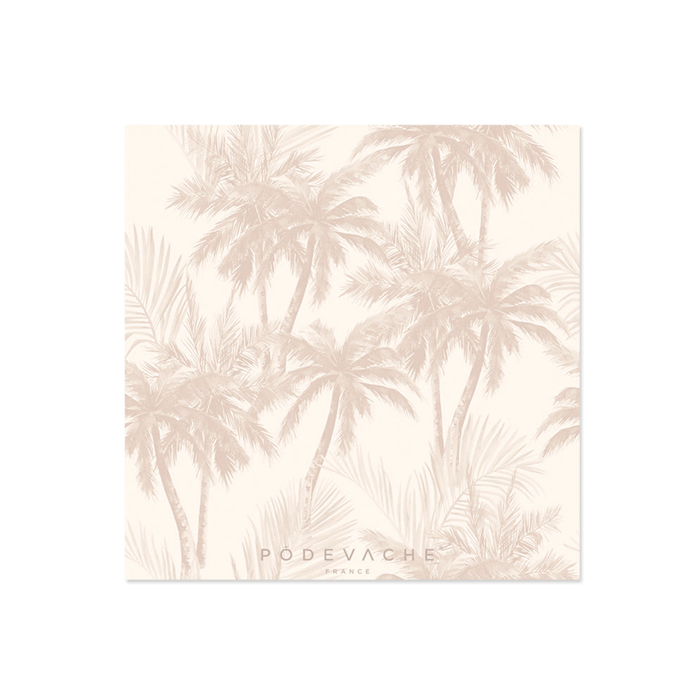 Set of 6 Guabo vinyl coasters