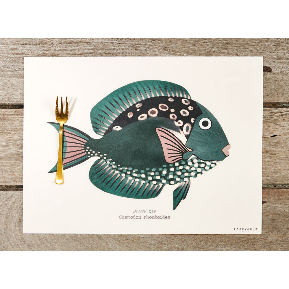 Set de table vinyle Arriba