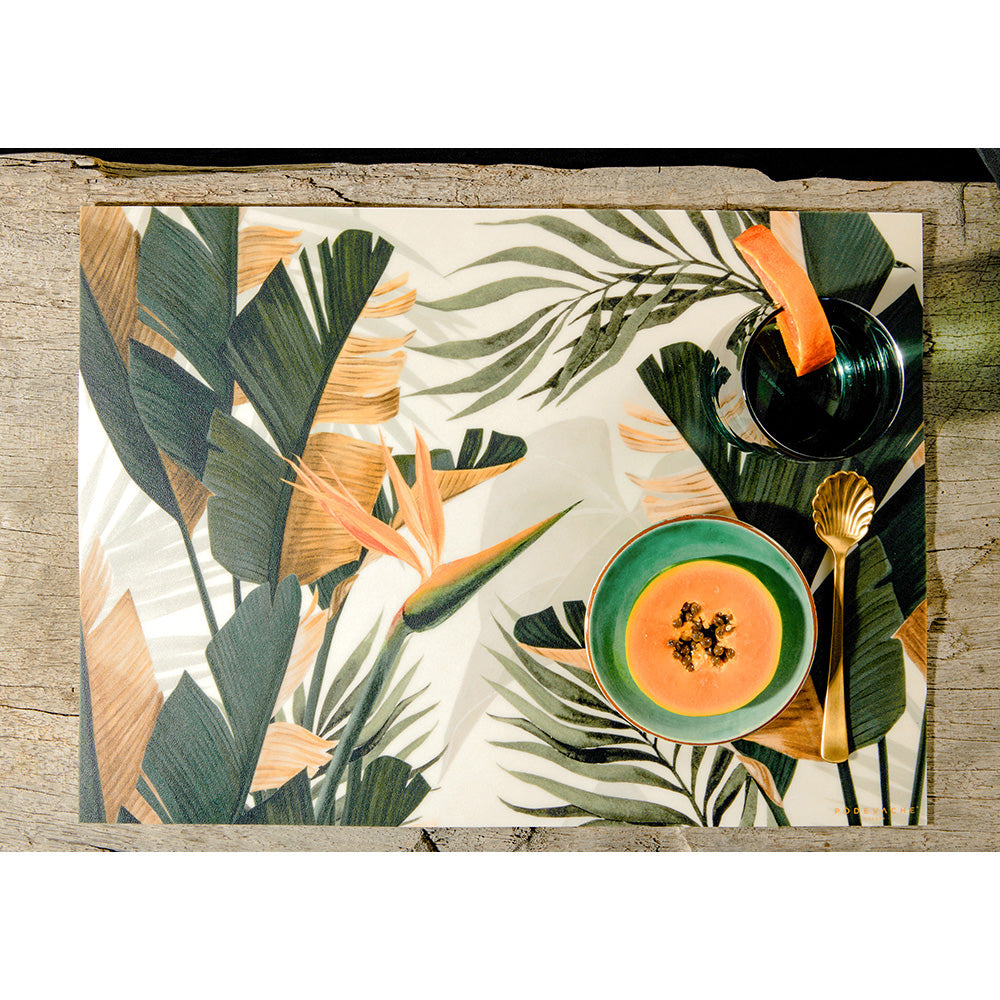 Ahua vinyl placemat