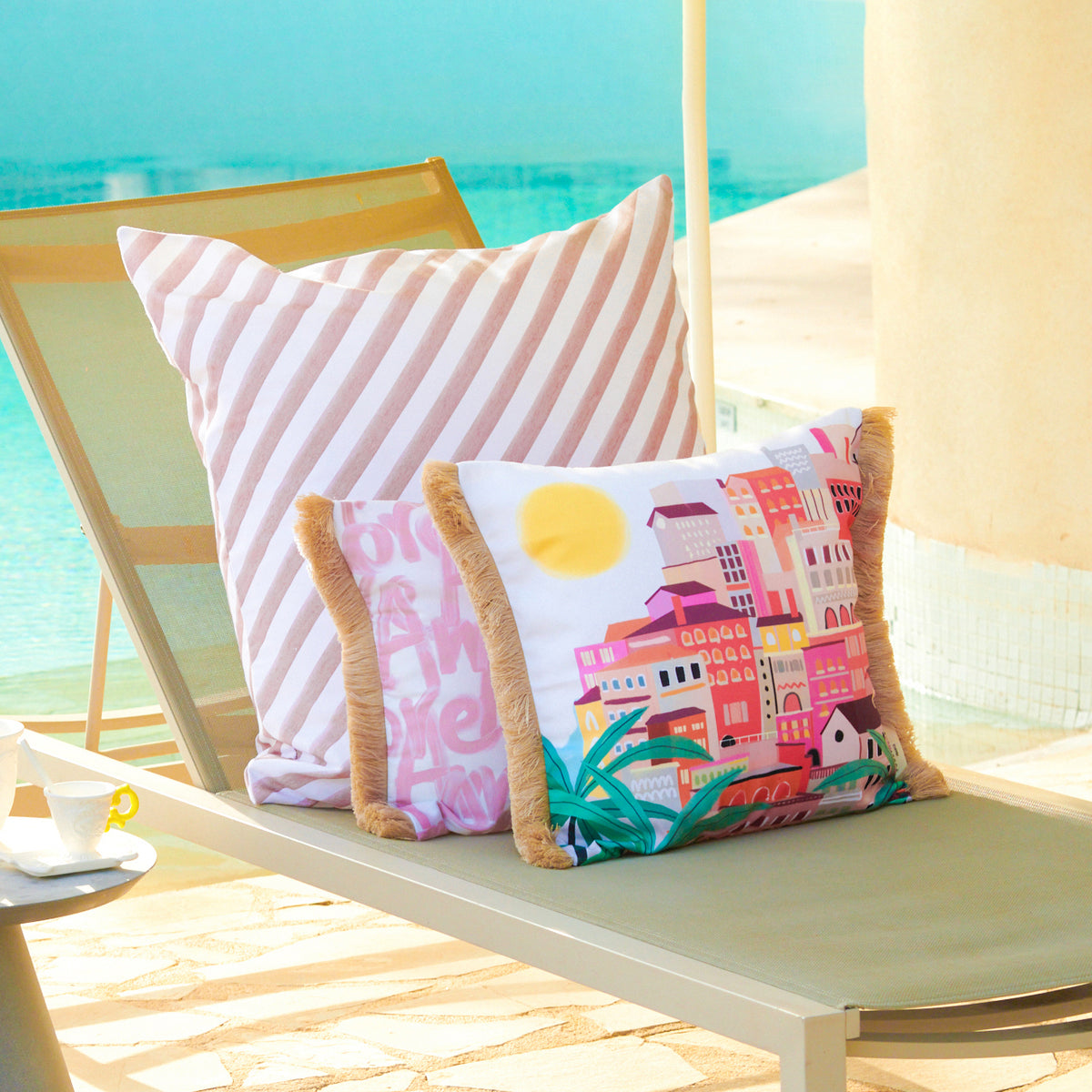 Coussin extérieur Boa