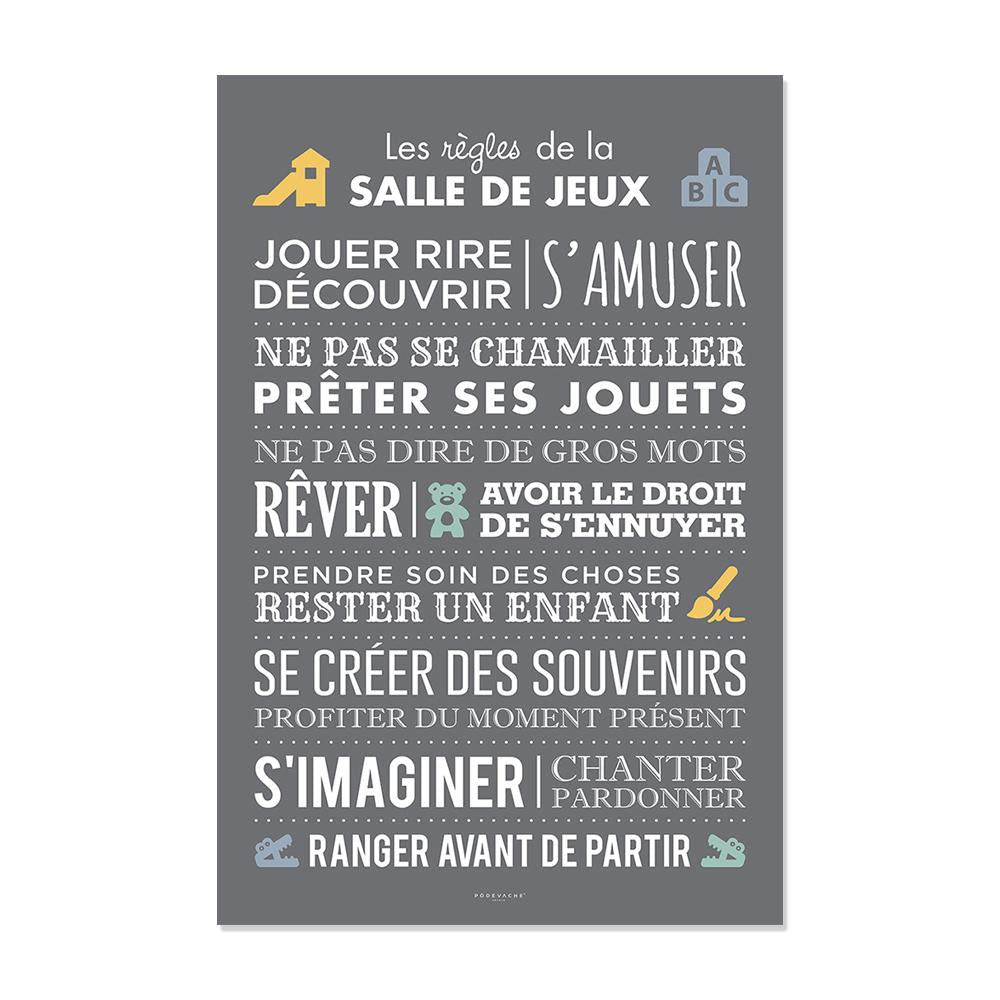 Tapis vinyle Play Game - Enfants