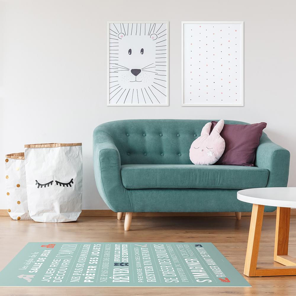 Tapis vinyle Play Game - Enfants