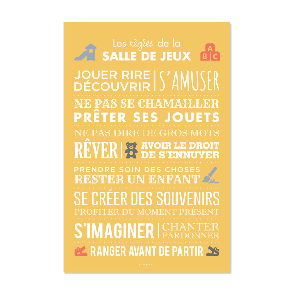 Tapis vinyle Play Game - Enfants