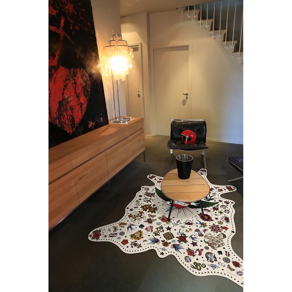 Tapis vinyle Tattoo - Forme Peau