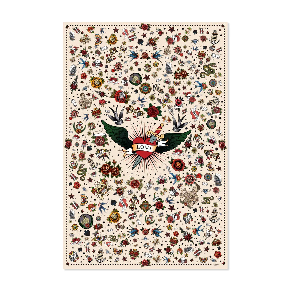Tapis vinyle Tattoo