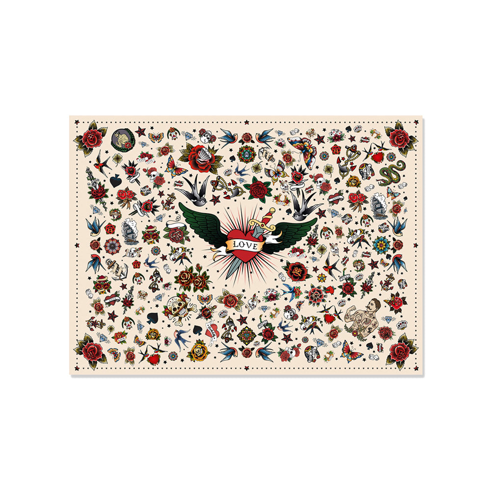 Set de table vinyle Tattoo