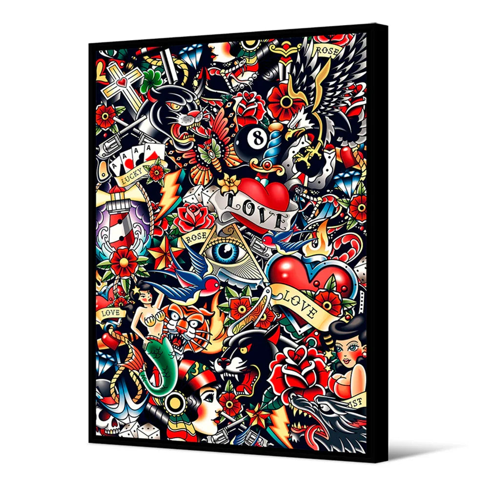 Flash Tattoo Board