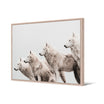 Tableau format paysage — modèle Bande Loups