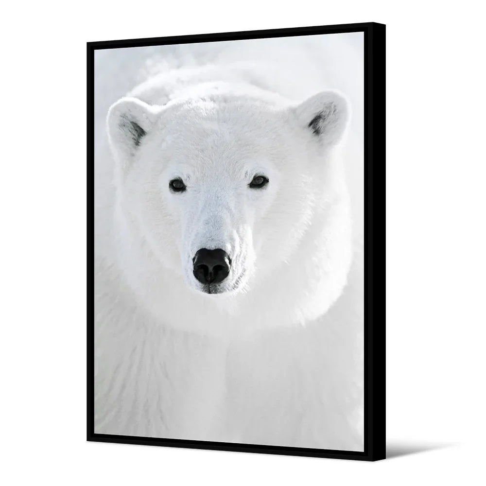 White Bear Head Painting