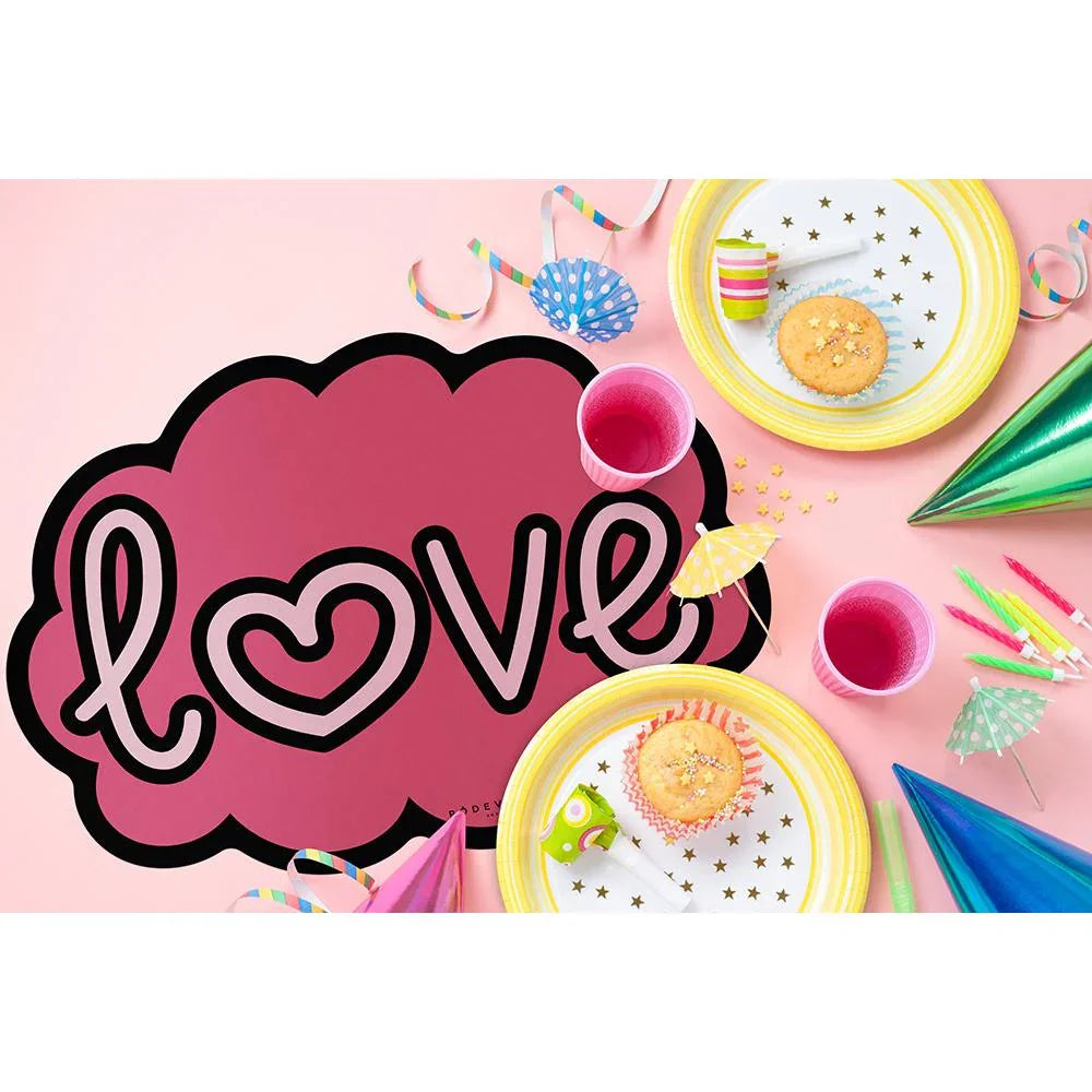 Set de table vinyle Love - Enfants