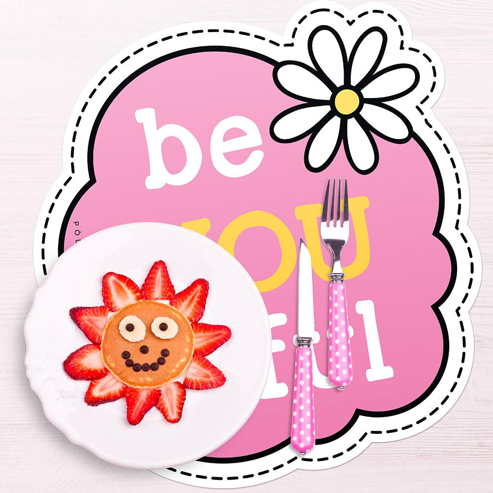 Beyoutiful Vinyl Placemat - Kids