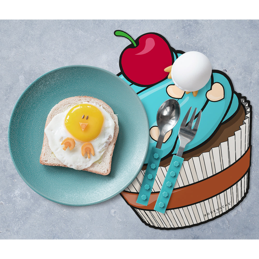 Blue Muffin vinyl placemat - Kids