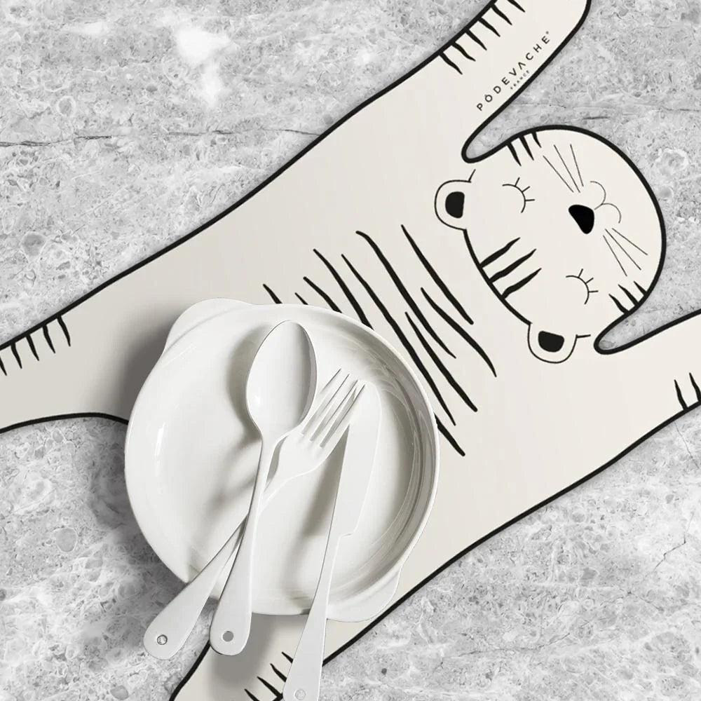 Set de table vinyle Fuzzy - Enfants