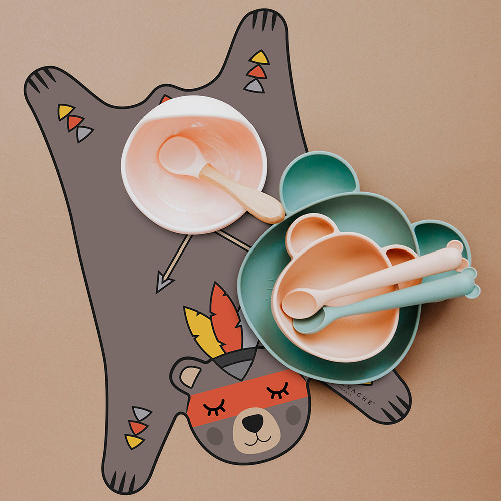 Vinyl Placemat Cherokee Brown - Kids