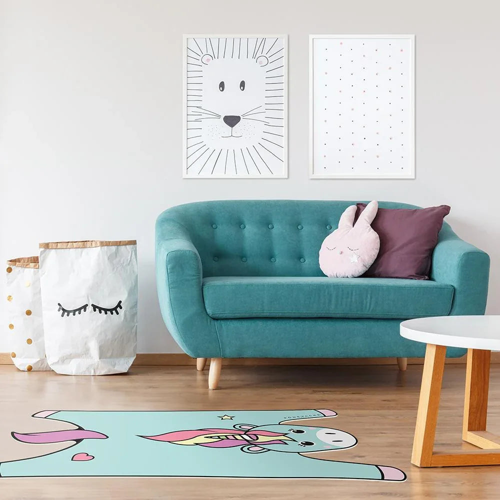 Tapis vinyle Licornia - Enfants