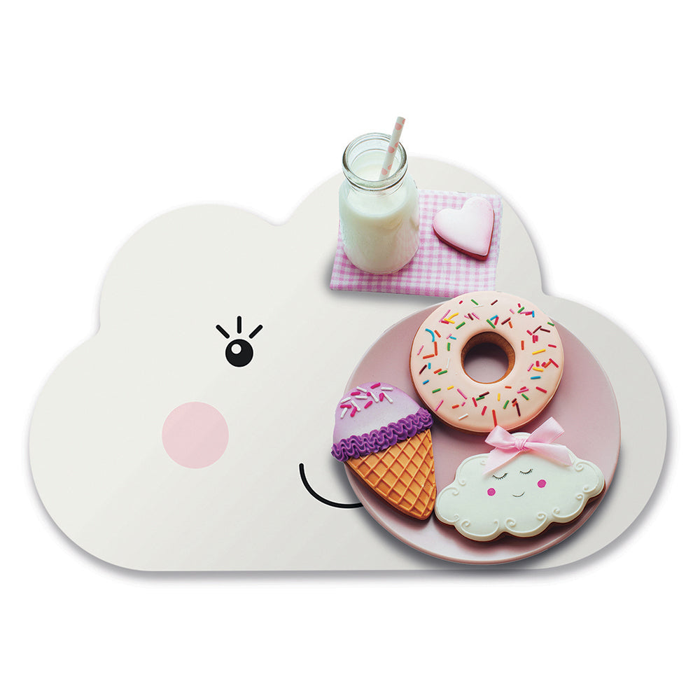 Cloudy vinyl placemat - Kids
