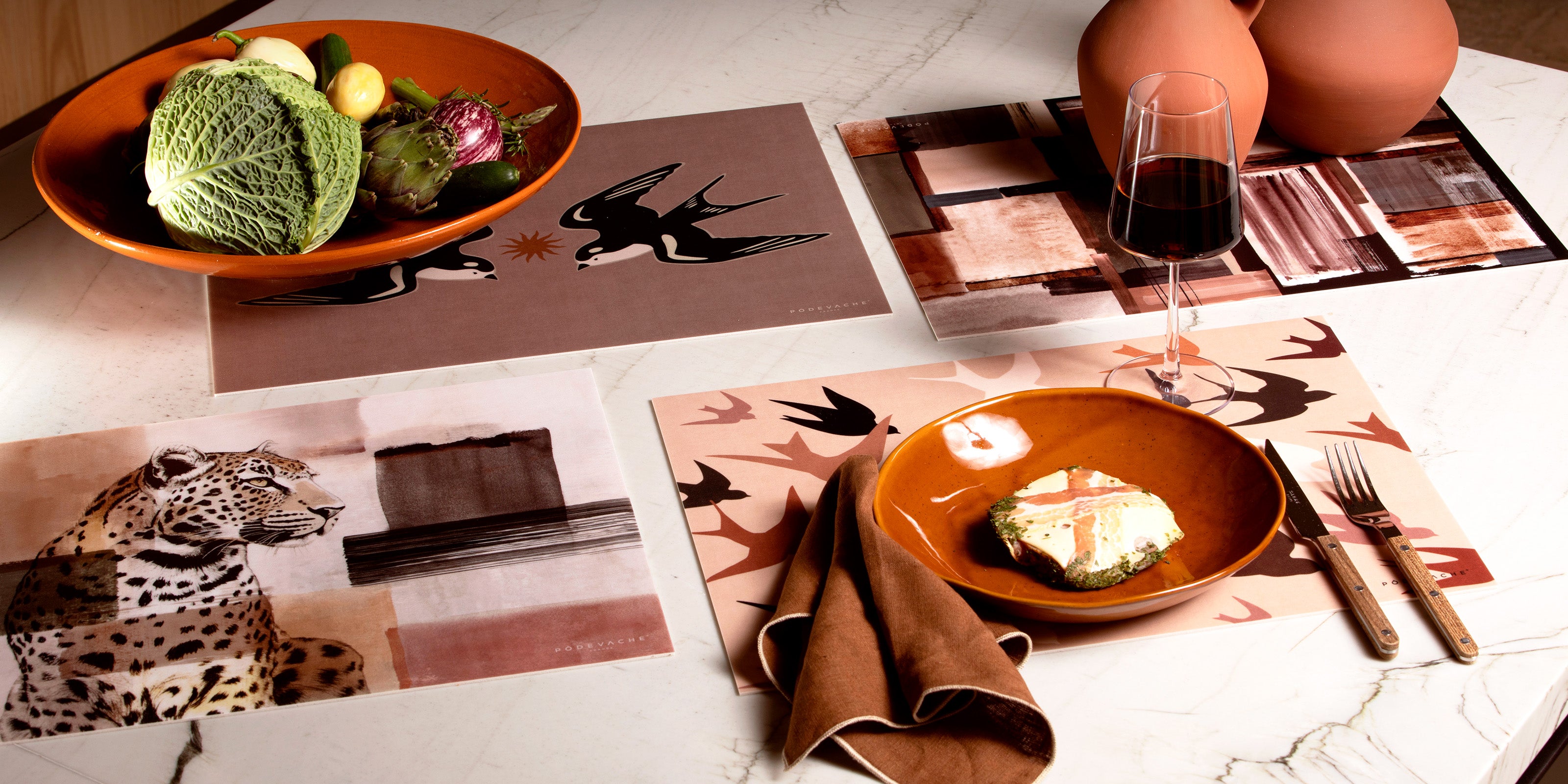 Bohemian placemats