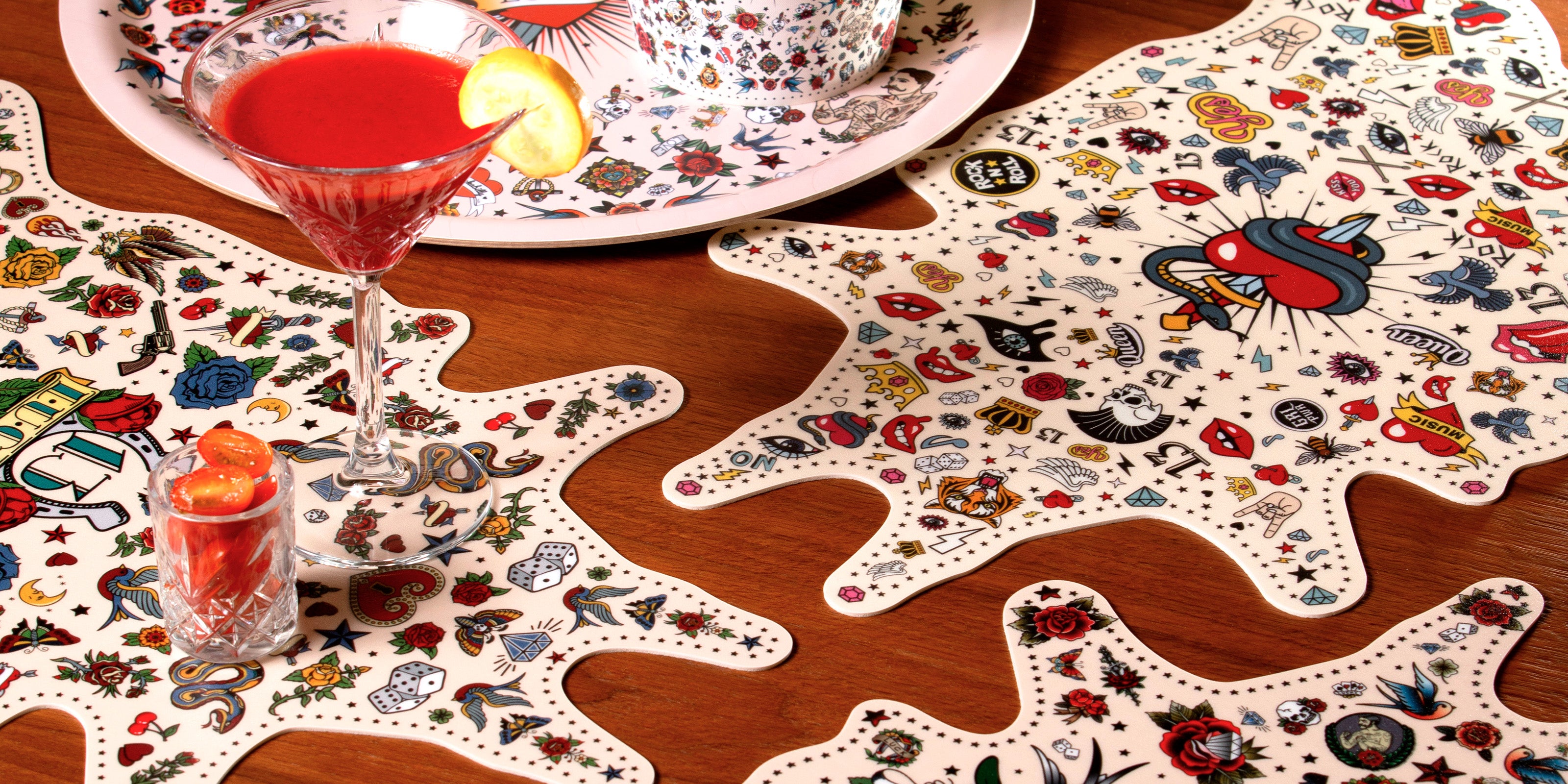 Placemats Tattoo Compris