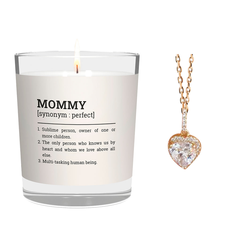 Family Maman jewel candle