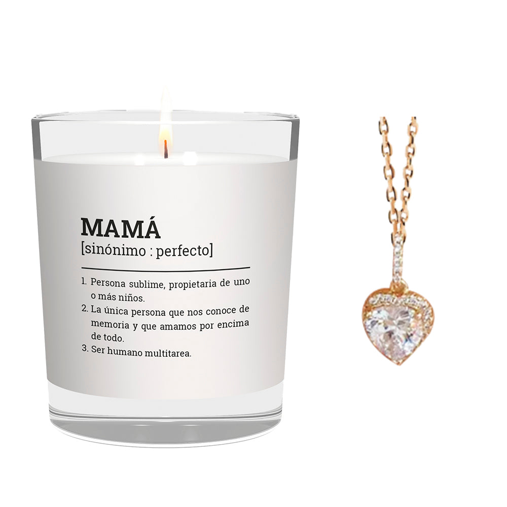 Family Maman jewel candle