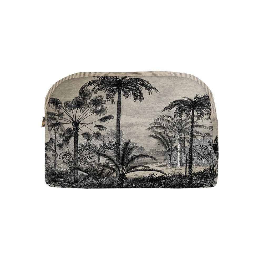 Amazonia velvet clutch bag