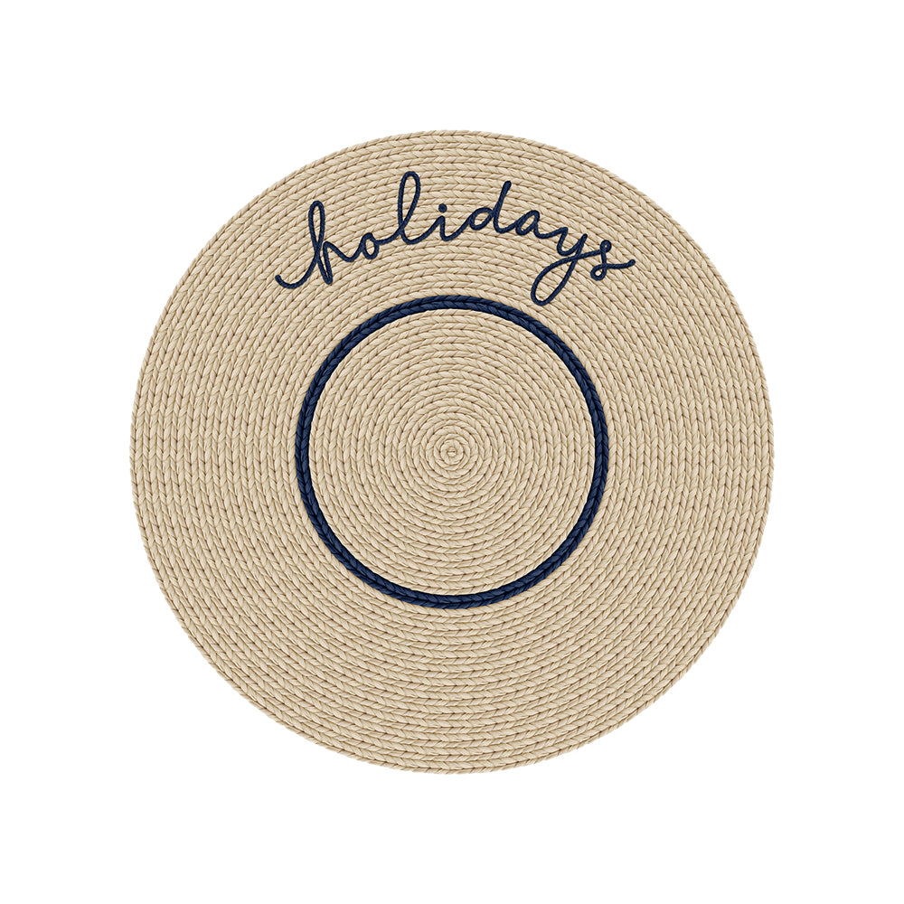 Kea Holidays vinyl placemat