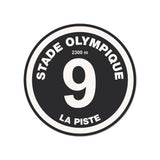 Piste Noire vinyl placemat