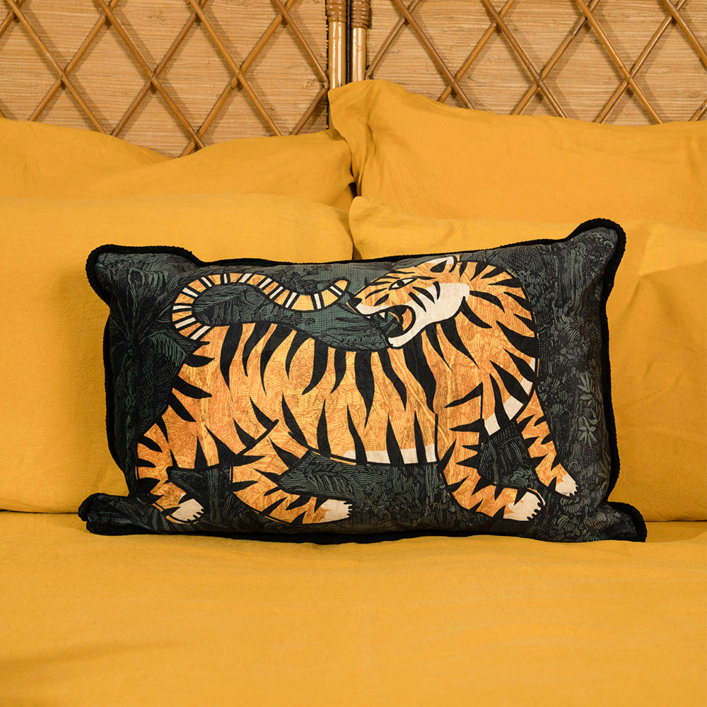 Elanja velvet cushion