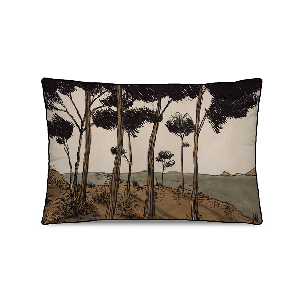 Daoura velvet cushion