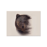 Brown Bear vinyl placemat