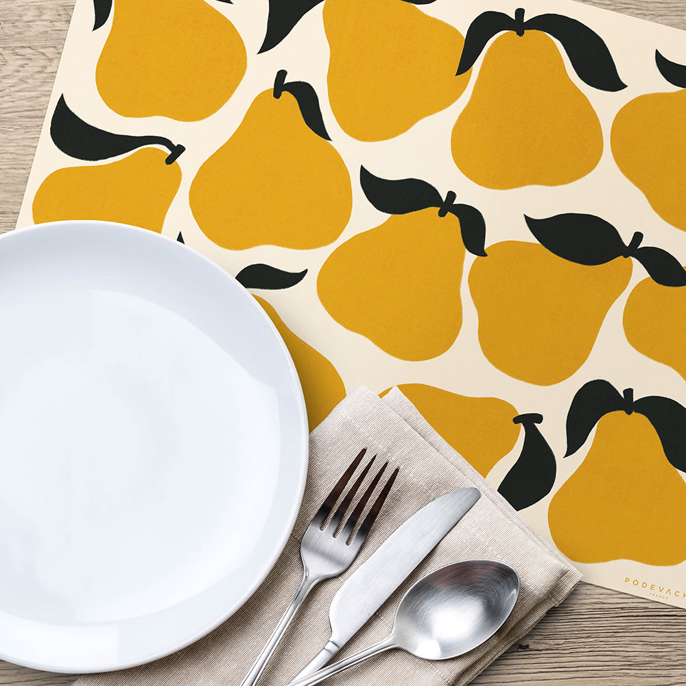 Salao vinyl placemat