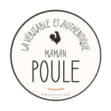 Authentique Maman Poule vinyl placemat