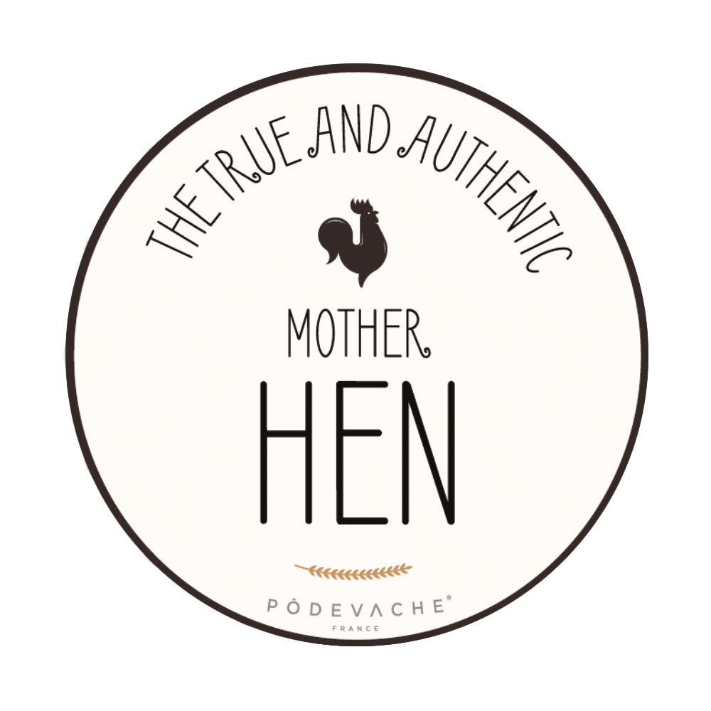 Authentique Maman Poule vinyl placemat