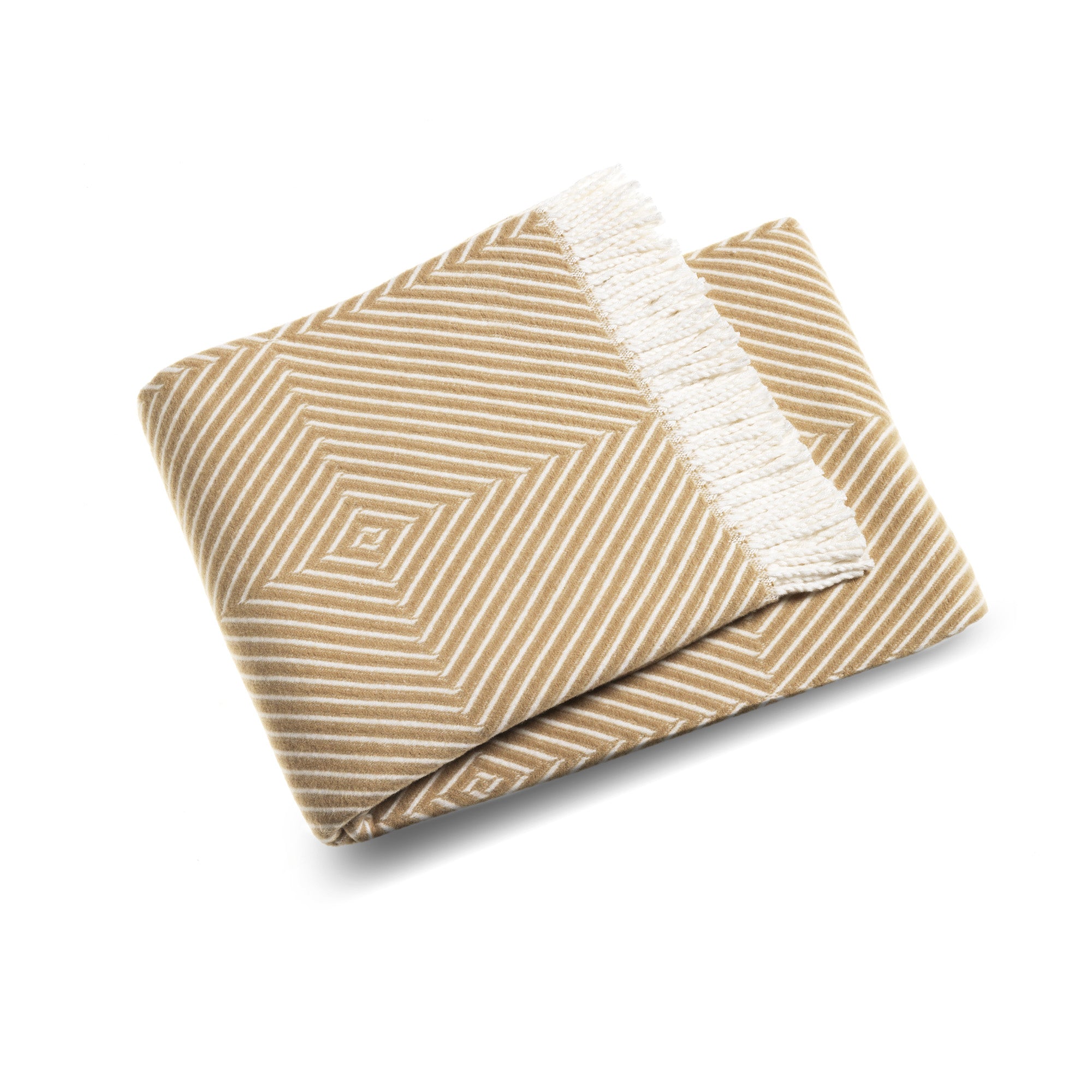 Dudley beige throw