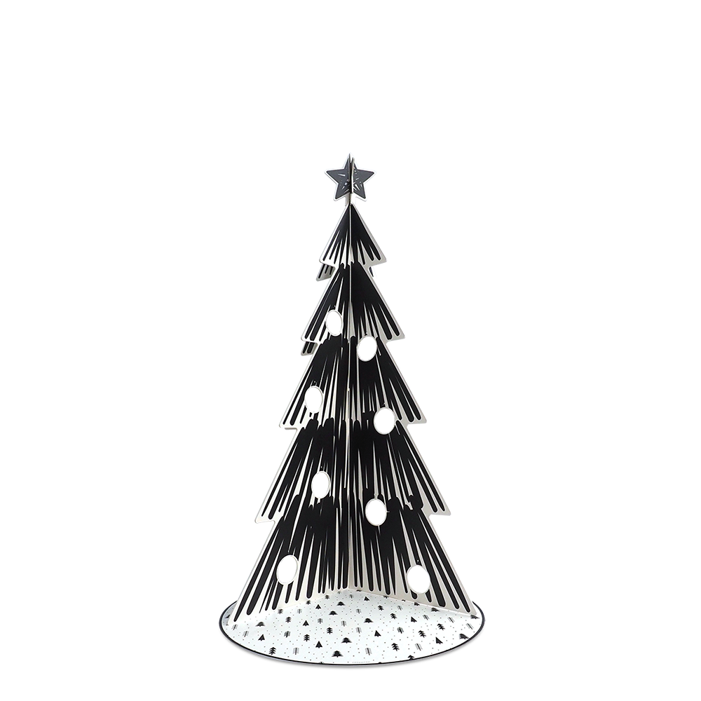 Christmas tree PVC Black L