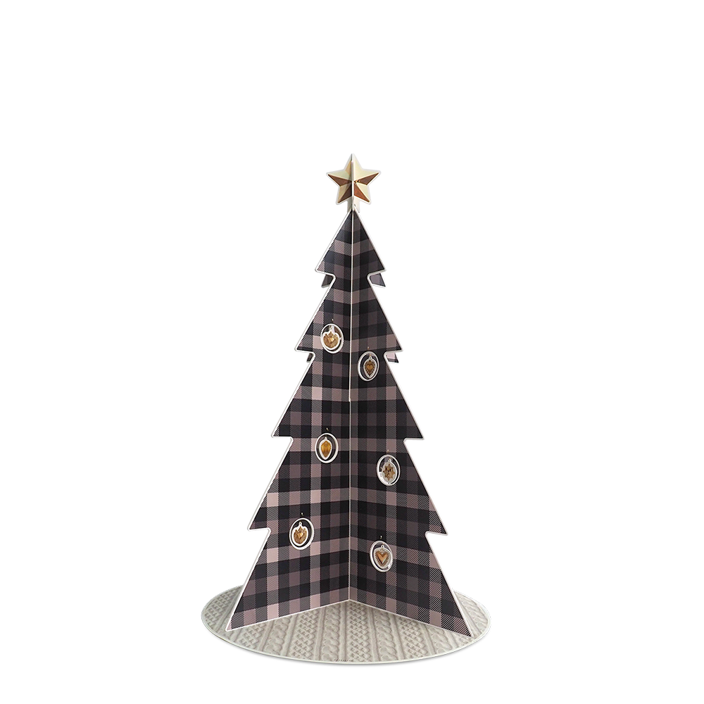 Christmas tree PVC Tartan L