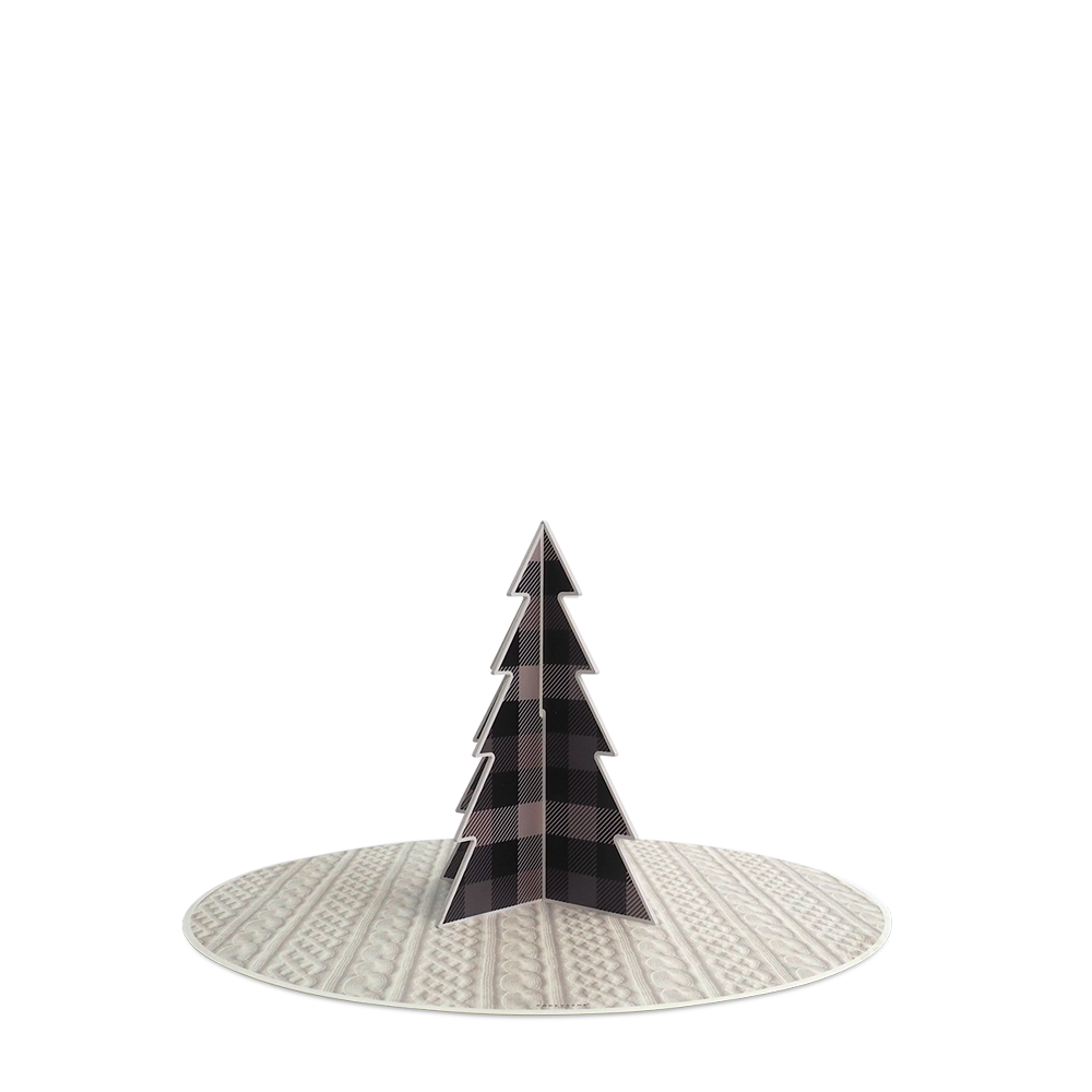 Christmas tree PVC Tartan S